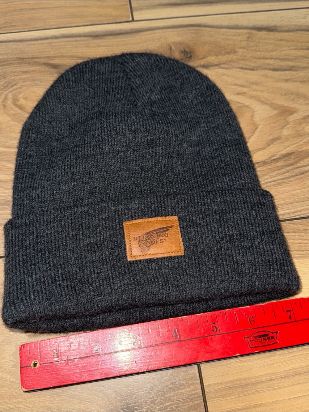 Red Wing Shoes Knit Beanie Heather gray One Size Fits NWOT